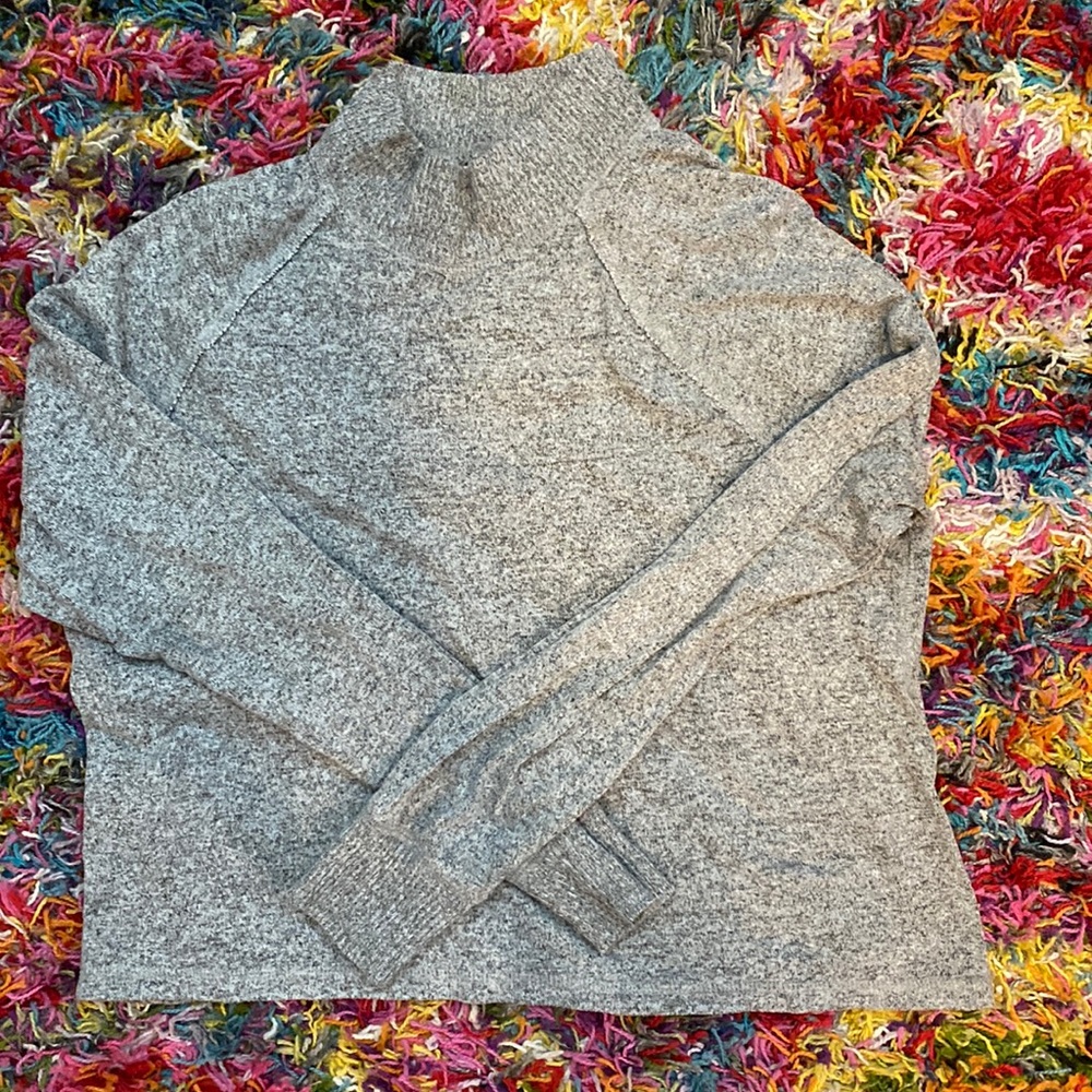 A&F Mock Neck Sweater